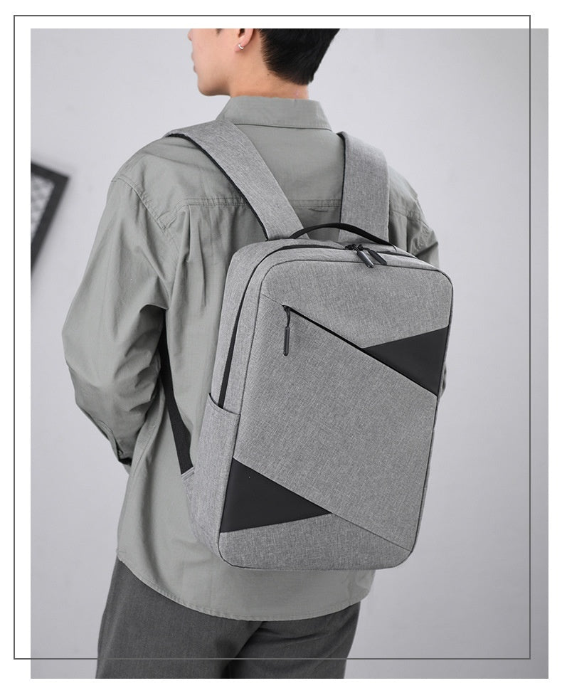 New Business Commute Business Trip Computer Backpacak Men's Three-piece Set