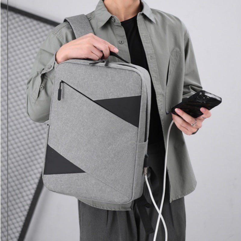 New Business Commute Business Trip Computer Backpacak Men's Three-piece Set