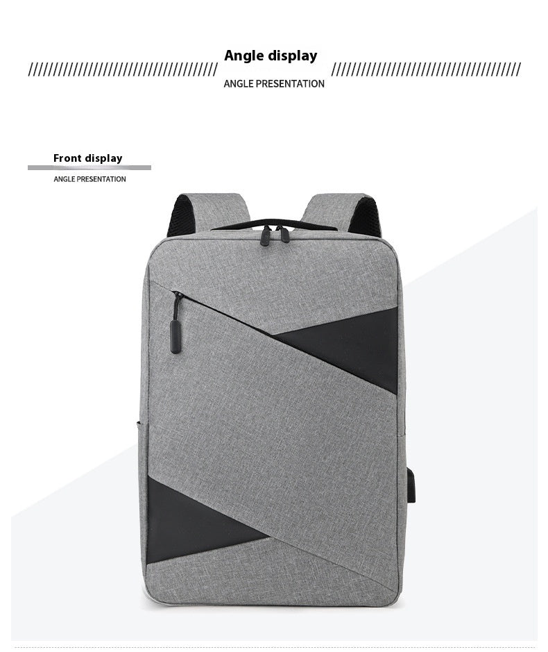 New Business Commute Business Trip Computer Backpacak Men's Three-piece Set
